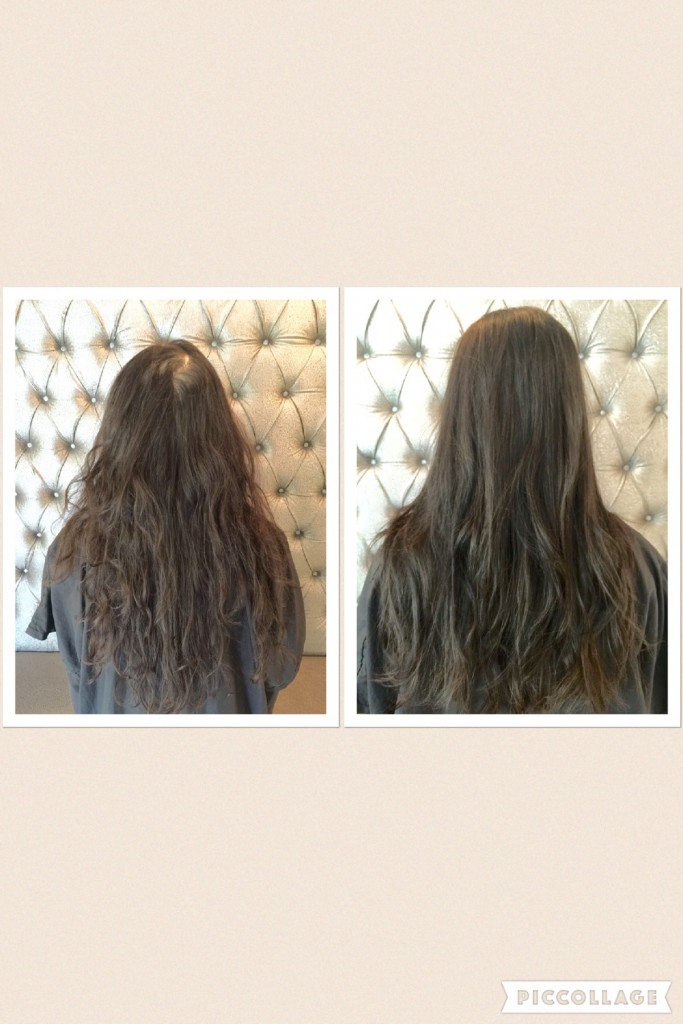 Before and After Hair Dreams Volume + MicroLines with Lori Veltri